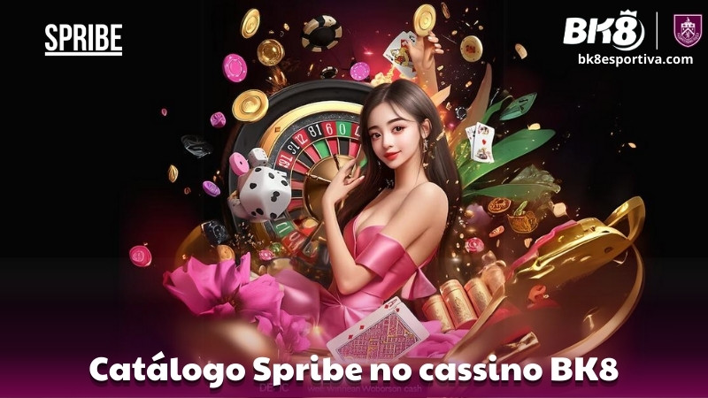Catálogo Spribe no cassino BK8